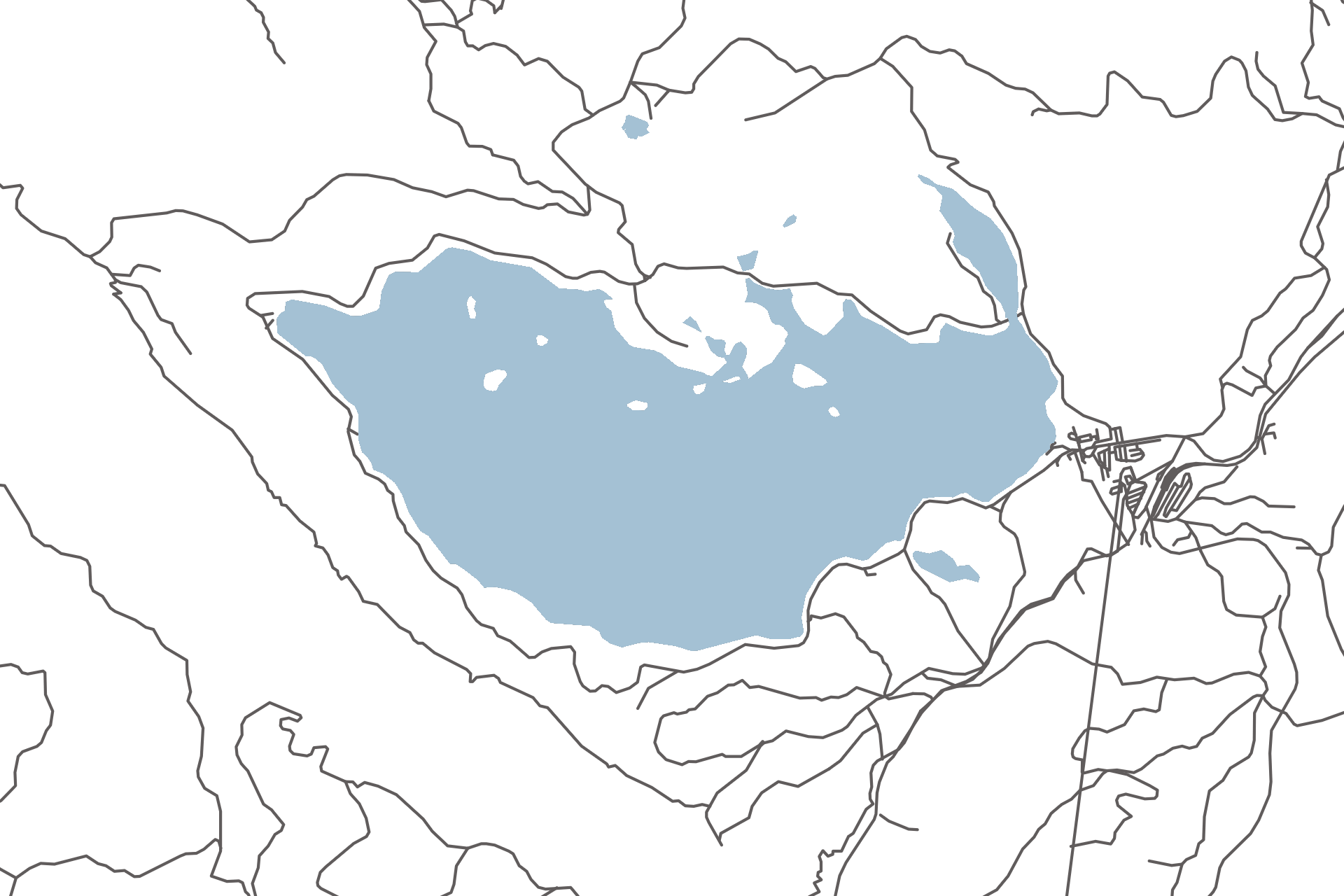 Karte des Eibsees